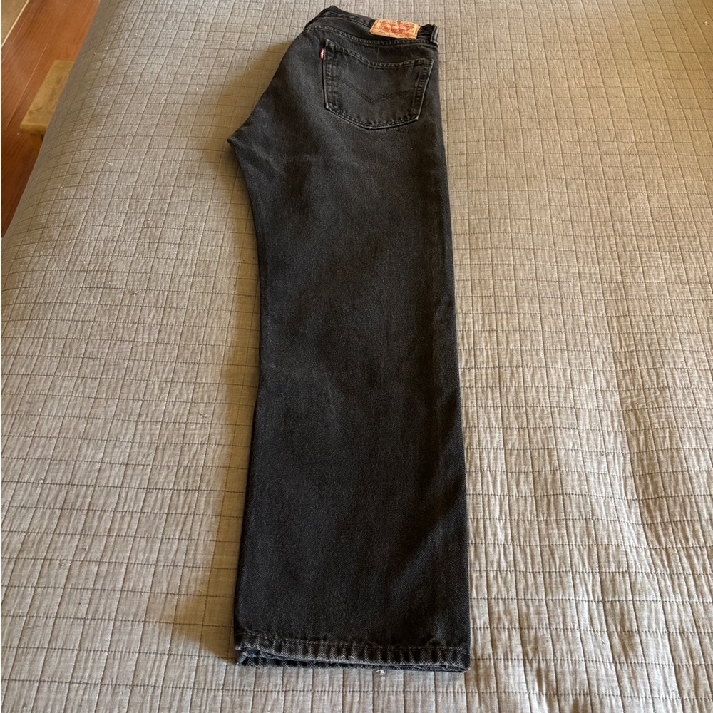 Men’s Levi’s 505 Classic Blue Jeans, Size 36x32
